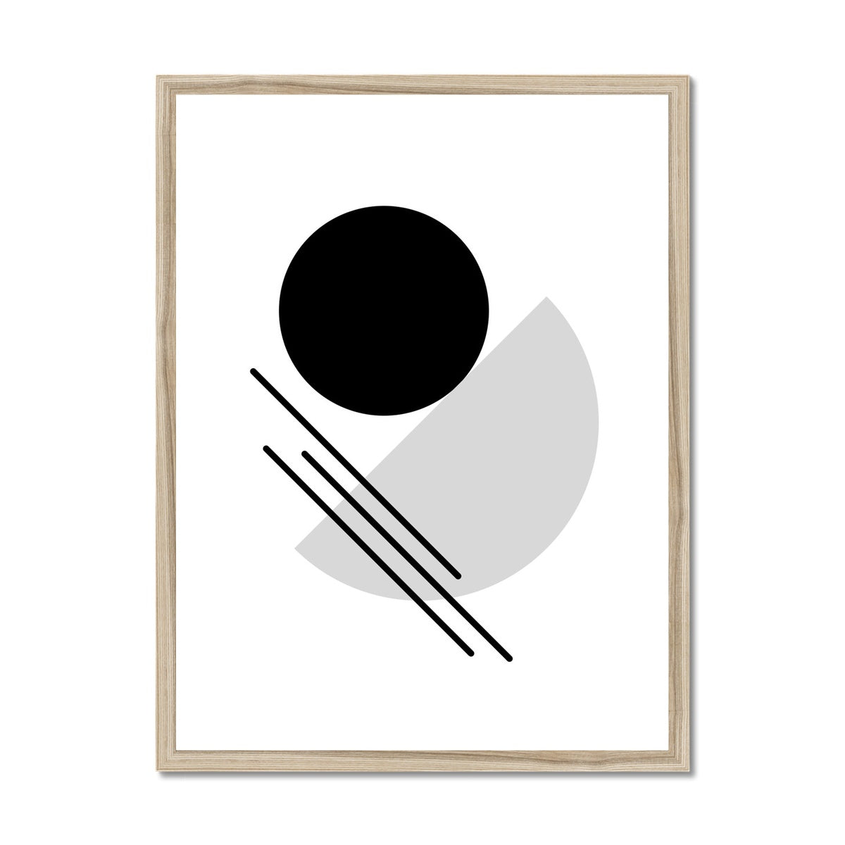 Geo Print 1 Framed Print