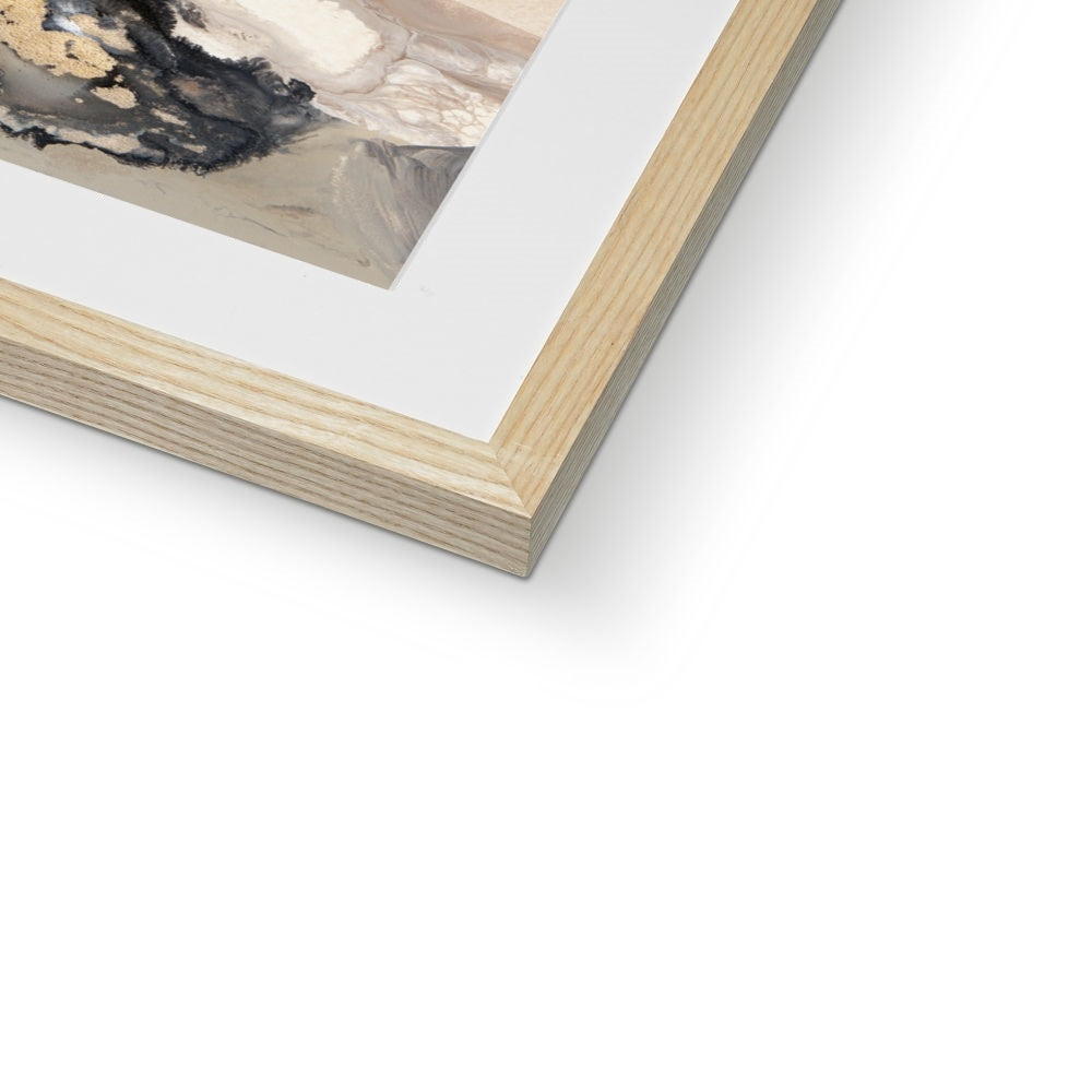 Autumn Marble Framed & Mounted Print