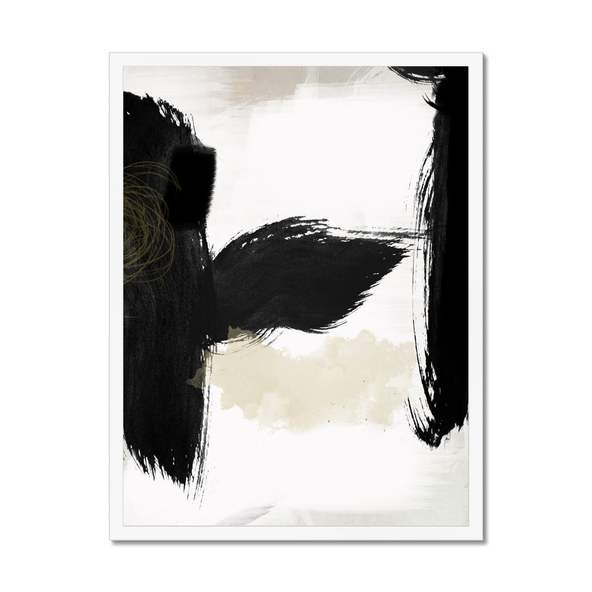 Abstract Mist 1 Framed Print