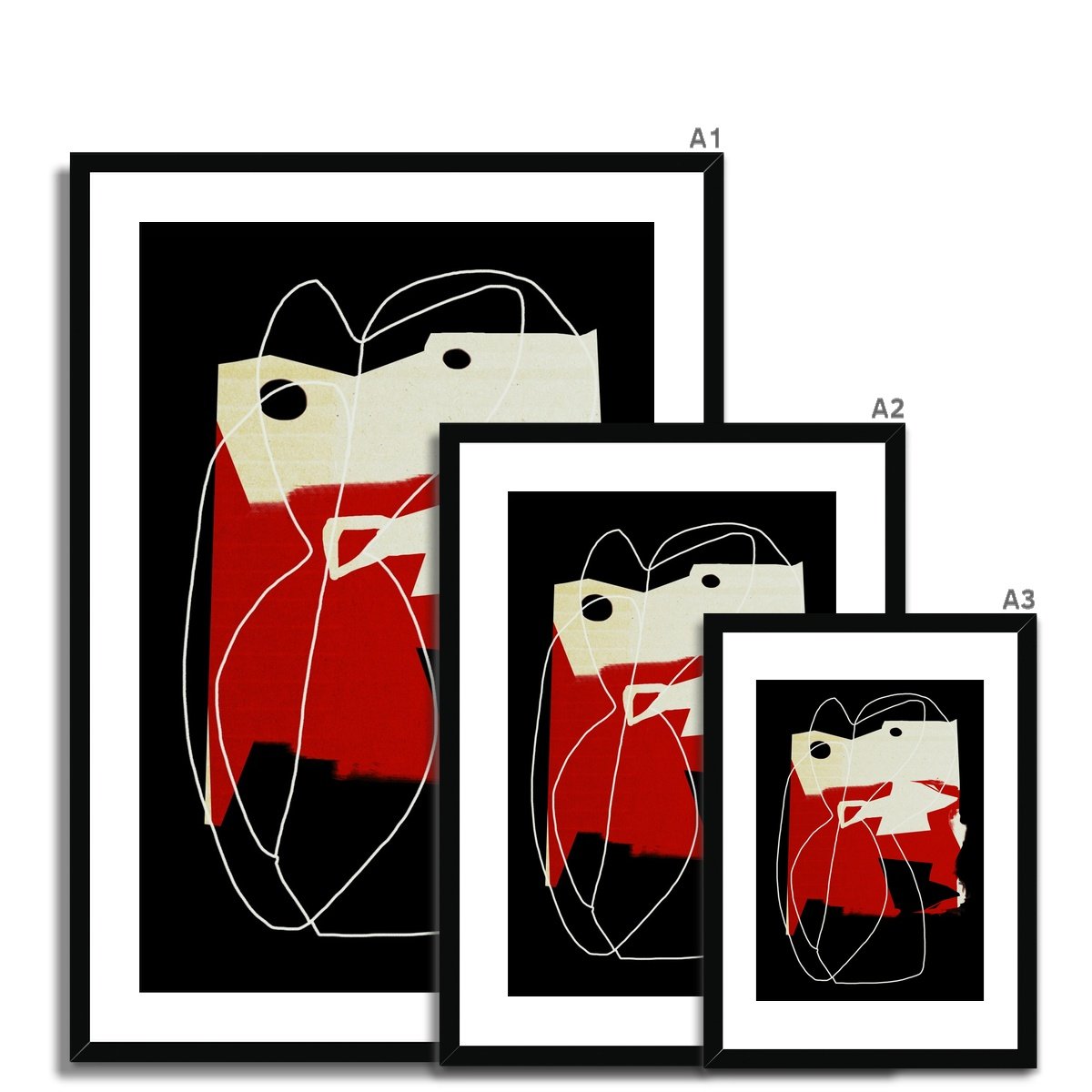 High Contrast Red - Rowdy Space