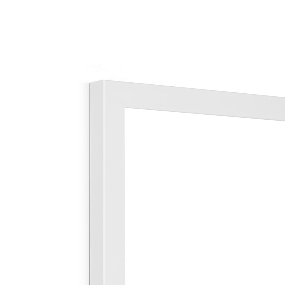 Geo Lines Framed Print