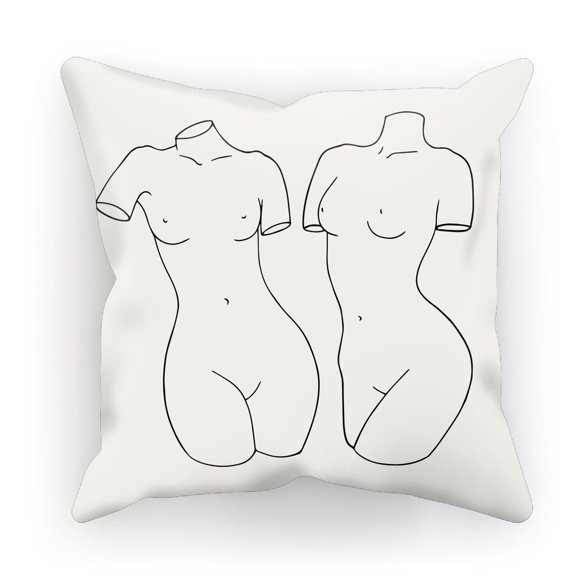 Female Statues Cushion