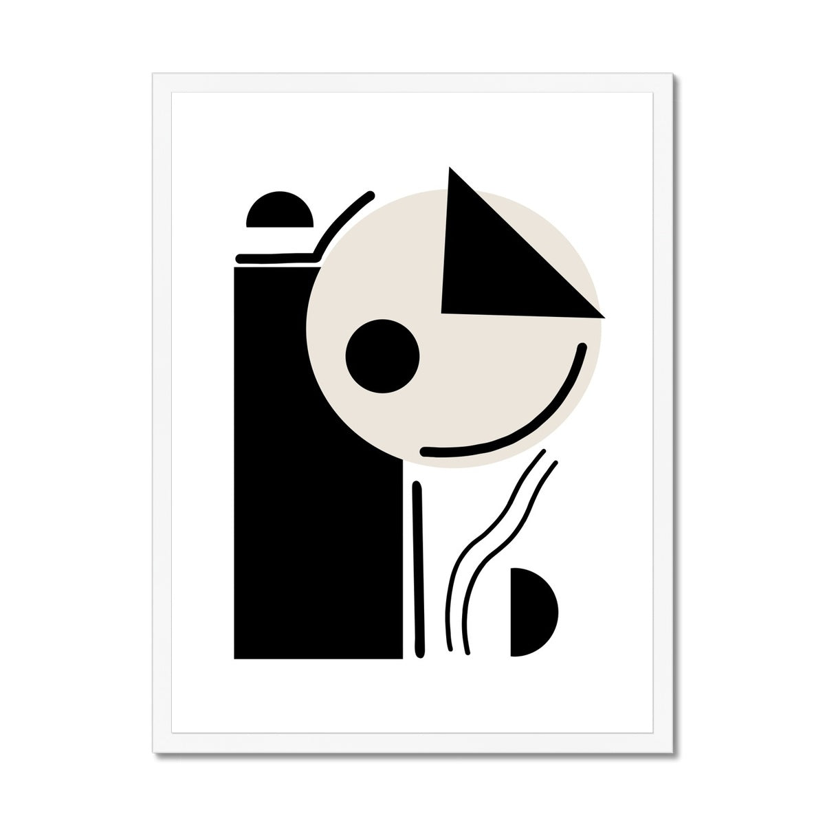 Geo Print 2 Framed Print