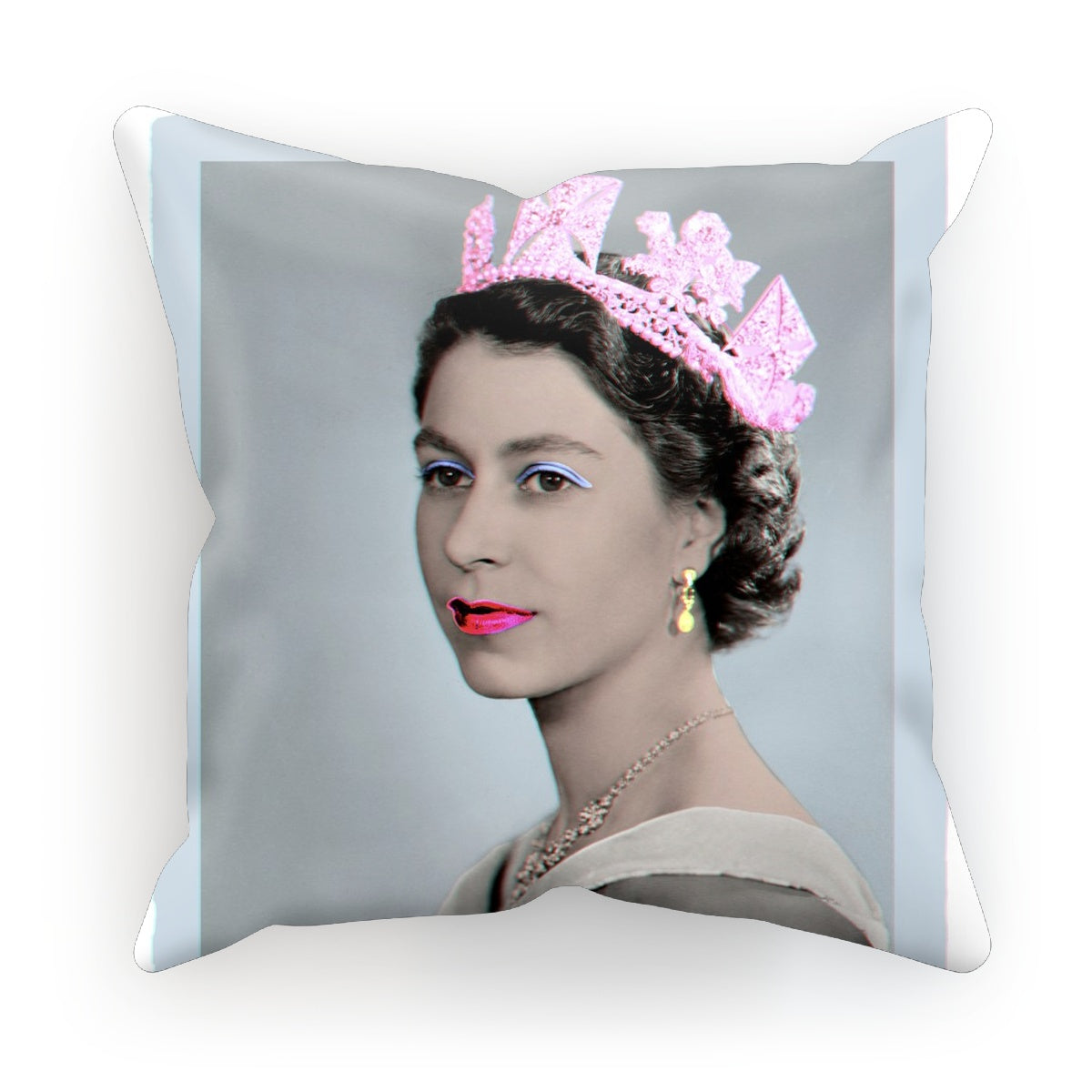 Grey Queen Cushion