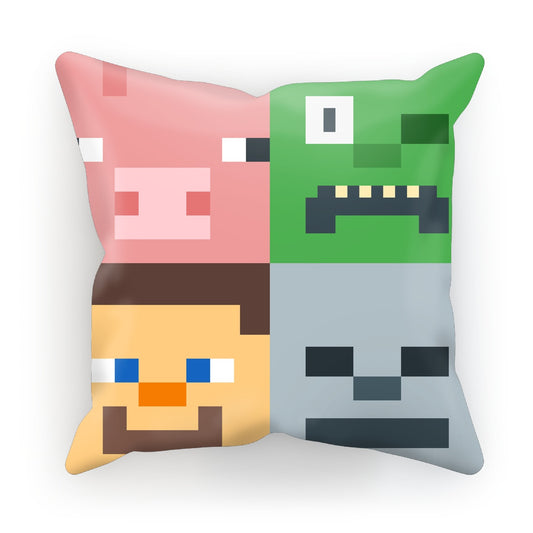 Minecraft Characters Cushion