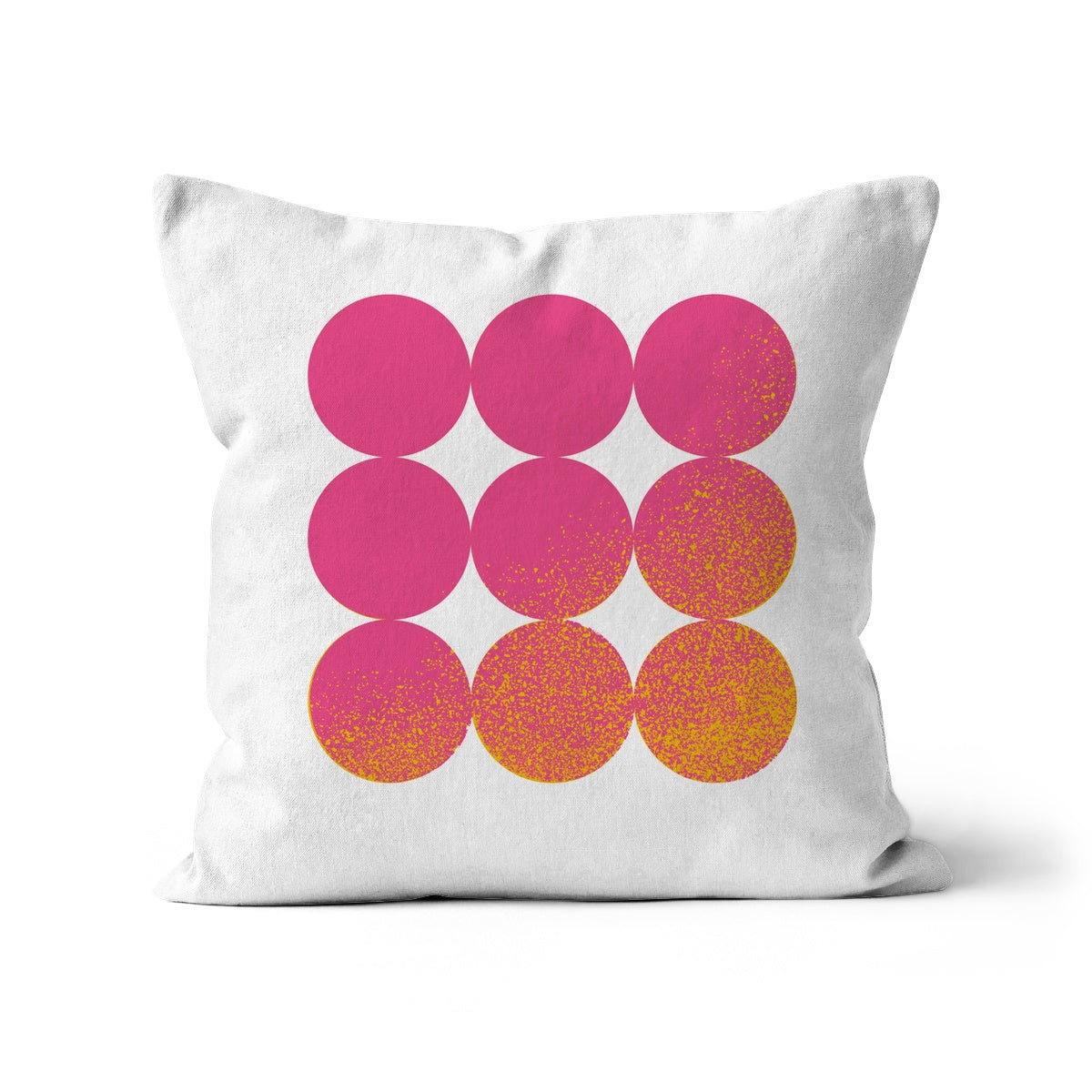 Pink Circles Cushion