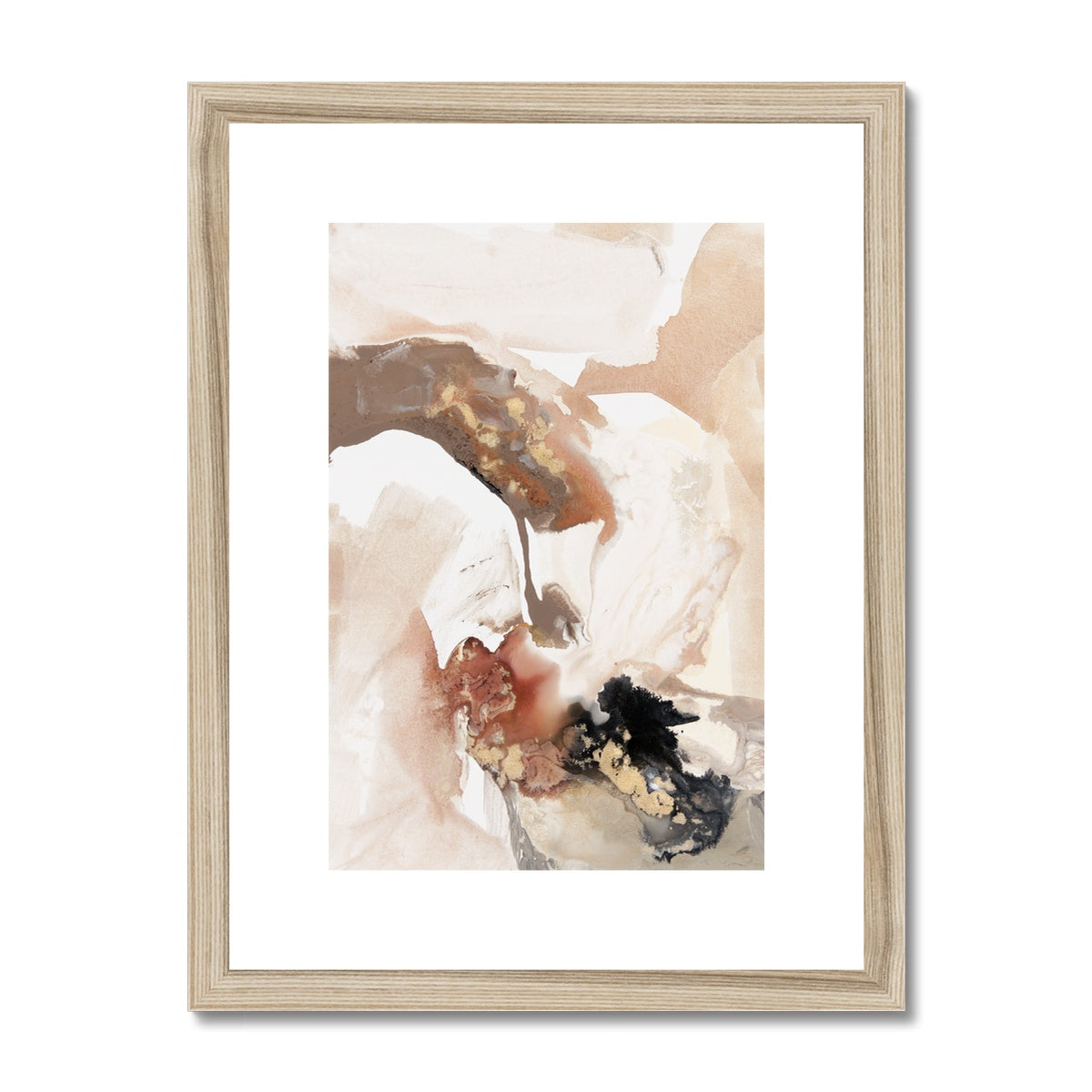 Autumn Marble Framed & Mounted Print