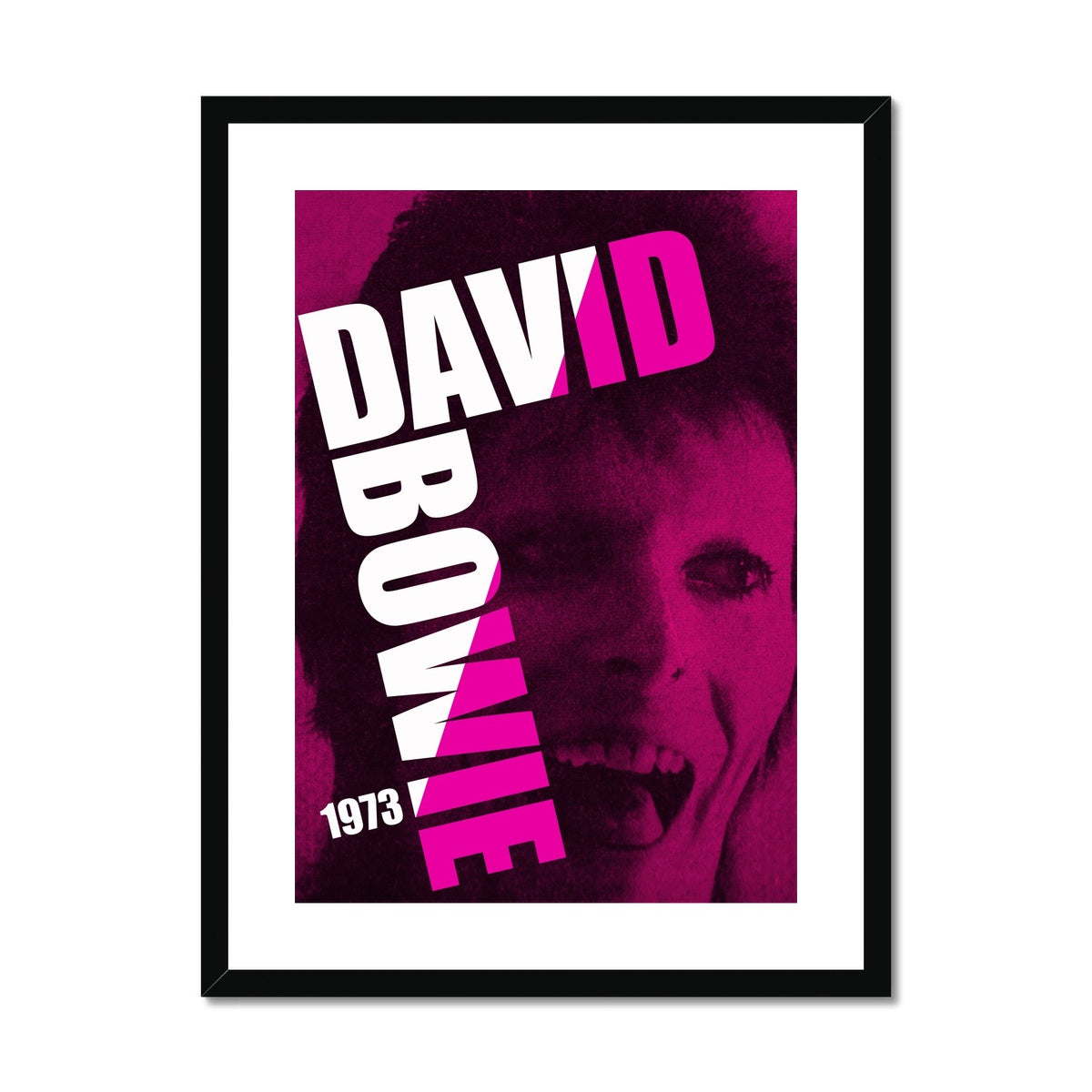 David Bowie Framed & Mounted Print