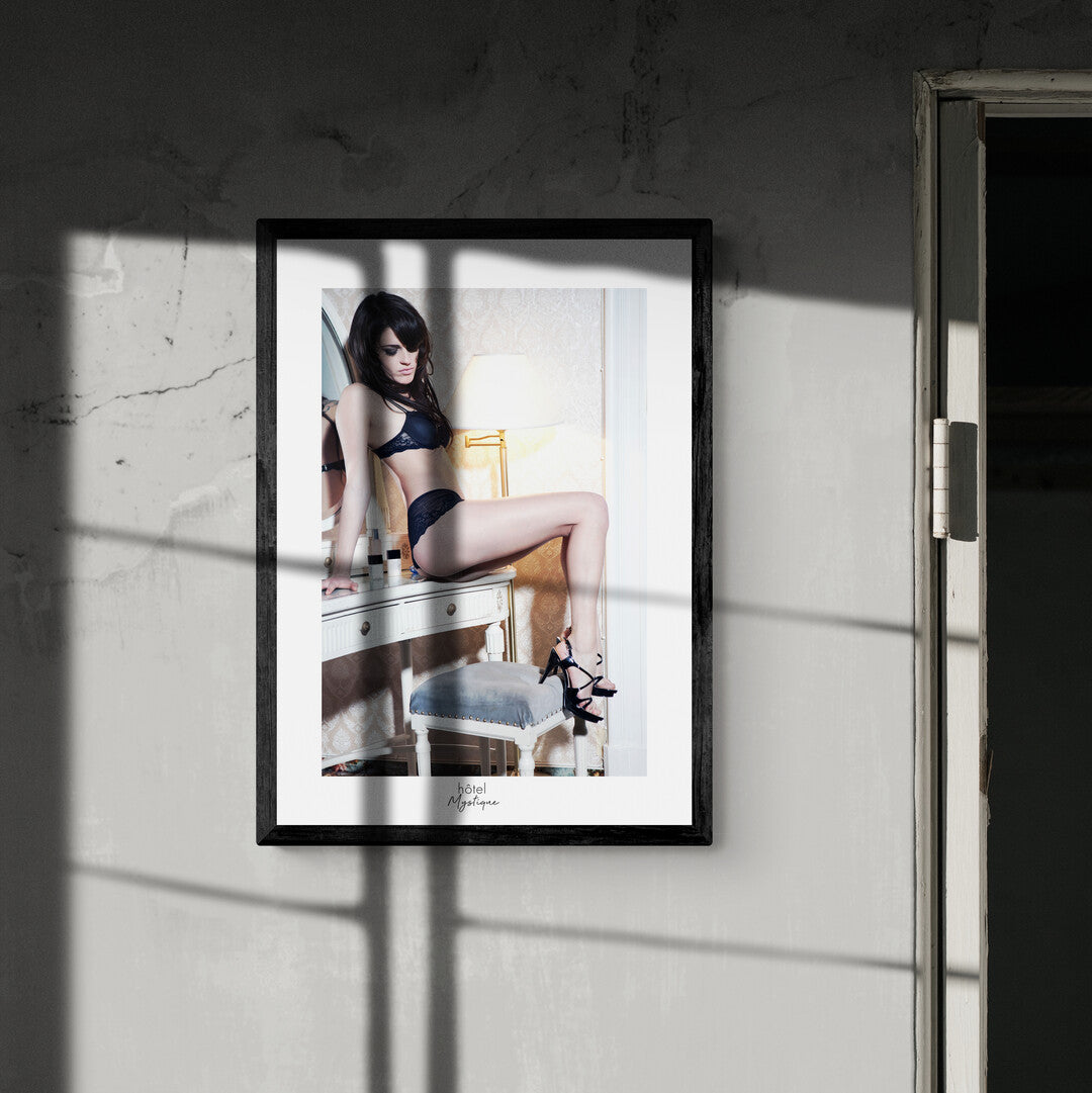 Hotel Mystique Deluxe Framed Print