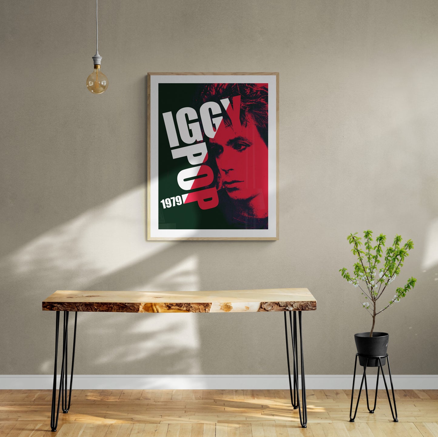 Iggy Pop Framed & Mounted Print
