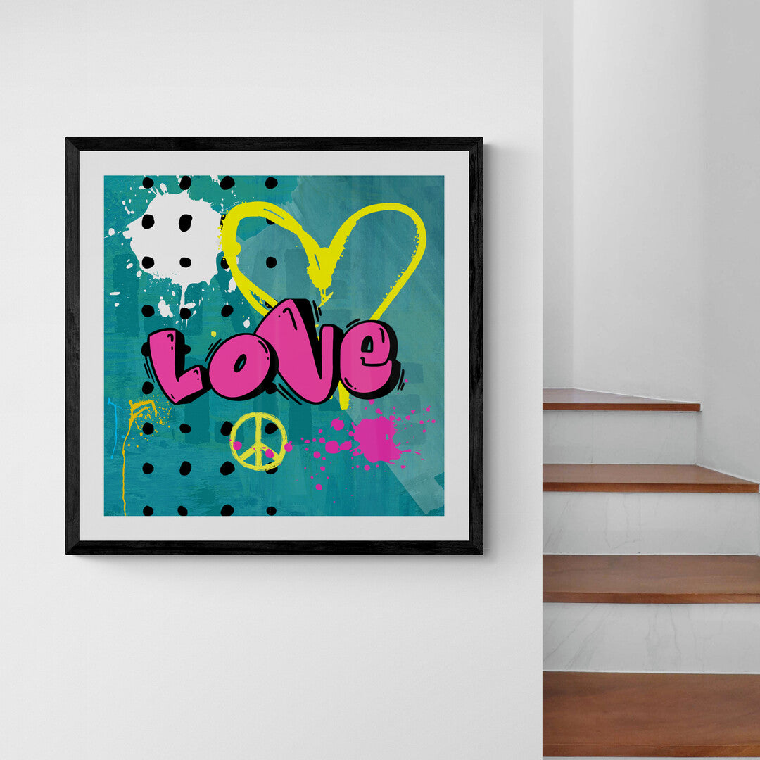 Love Framed & Mounted Print