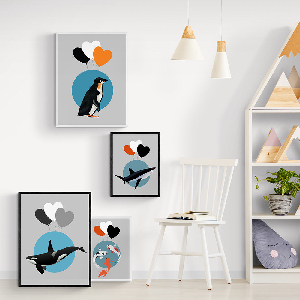 Penguin Framed Print