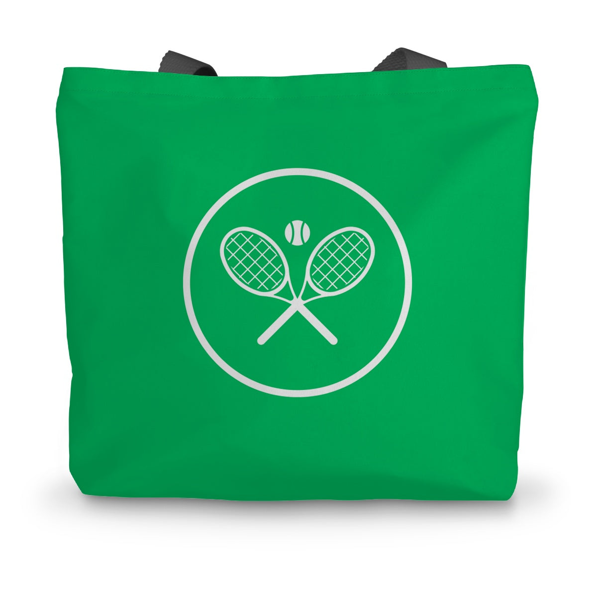 Green Tennis Canvas Tote Bag