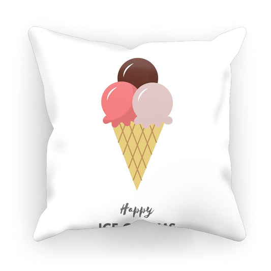Happy Ice Cream Cushion